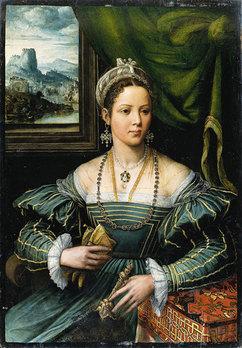 Pieter de Kempener Bildnis einer Dame France oil painting art